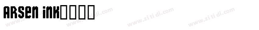 Arsen Ink字体转换